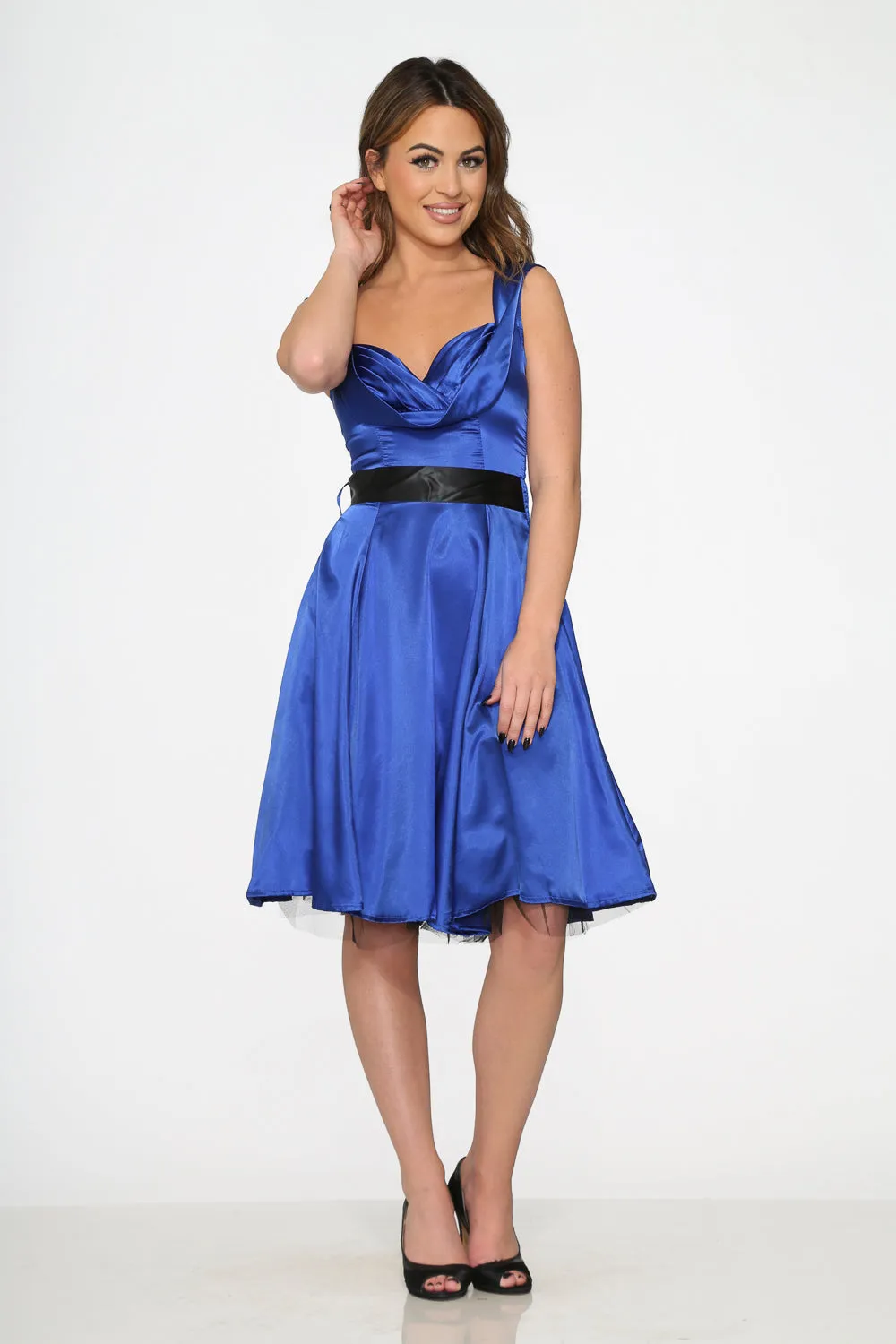 Blue Occasional Swing Dress sold by Modcloth product image thumbnail 4