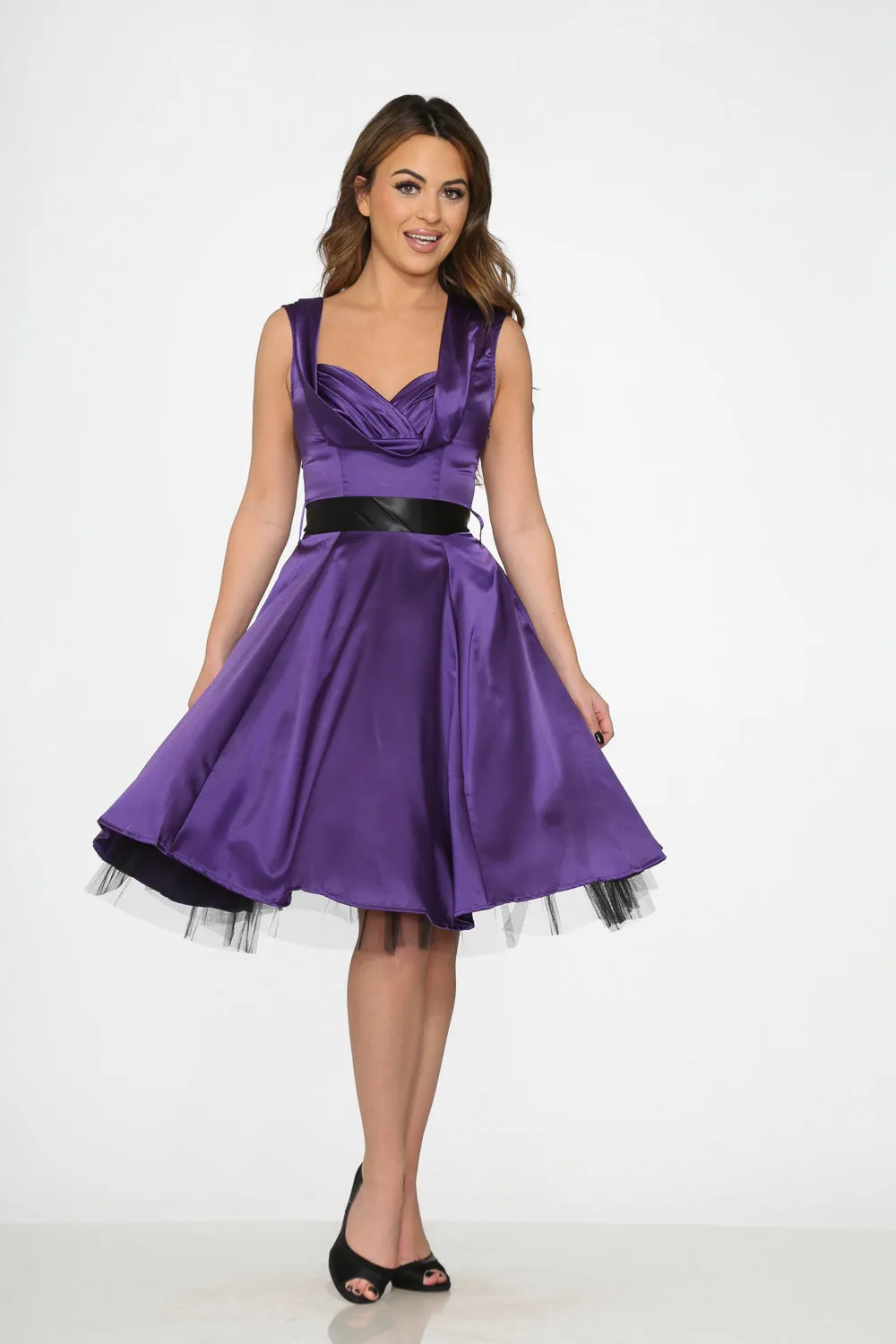 Purple Occasional Swing Dress sold by Modcloth product image thumbnail 5