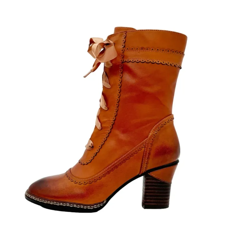 Glimpse Victorian Booties sold by Modcloth