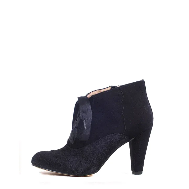Taylor Velvet Enchanting Booties sold by Modcloth product image thumbnail 2