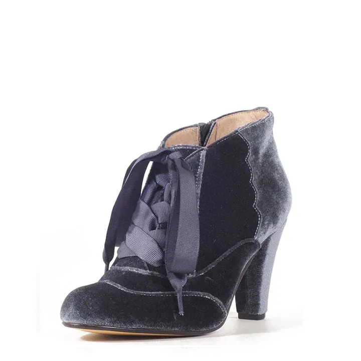 Taylor Velvet Enchanting Booties sold by Modcloth product image thumbnail 3