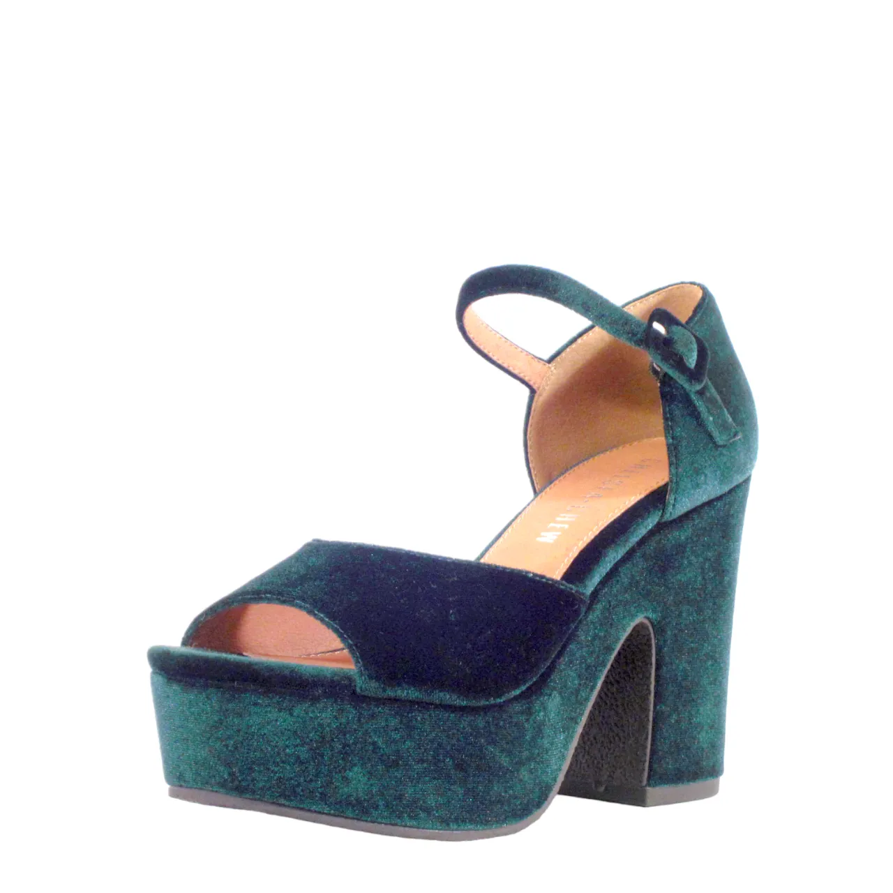 Quill Velvet Platform Heels sold by Modcloth product image thumbnail 4