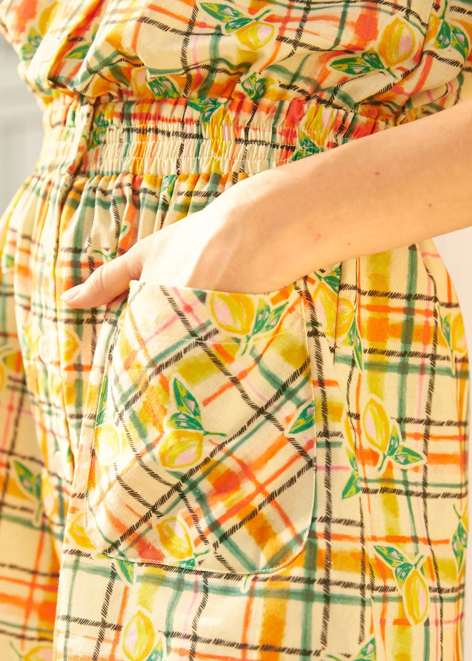 Buttoned Up & Out Romper sold by Modcloth product image thumbnail 3