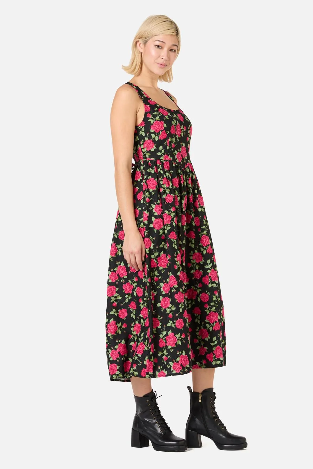 Winter Rose Midi Dress sold by Modcloth product image thumbnail 4