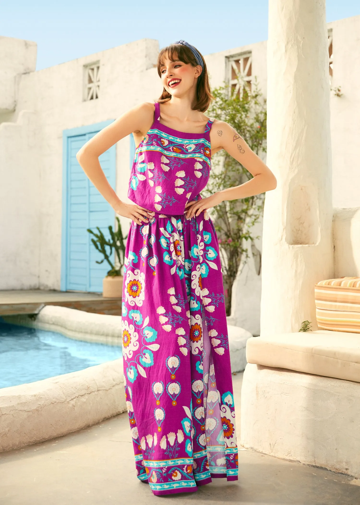 Coastline Calling Maxi Skirt sold by Modcloth product image thumbnail 2