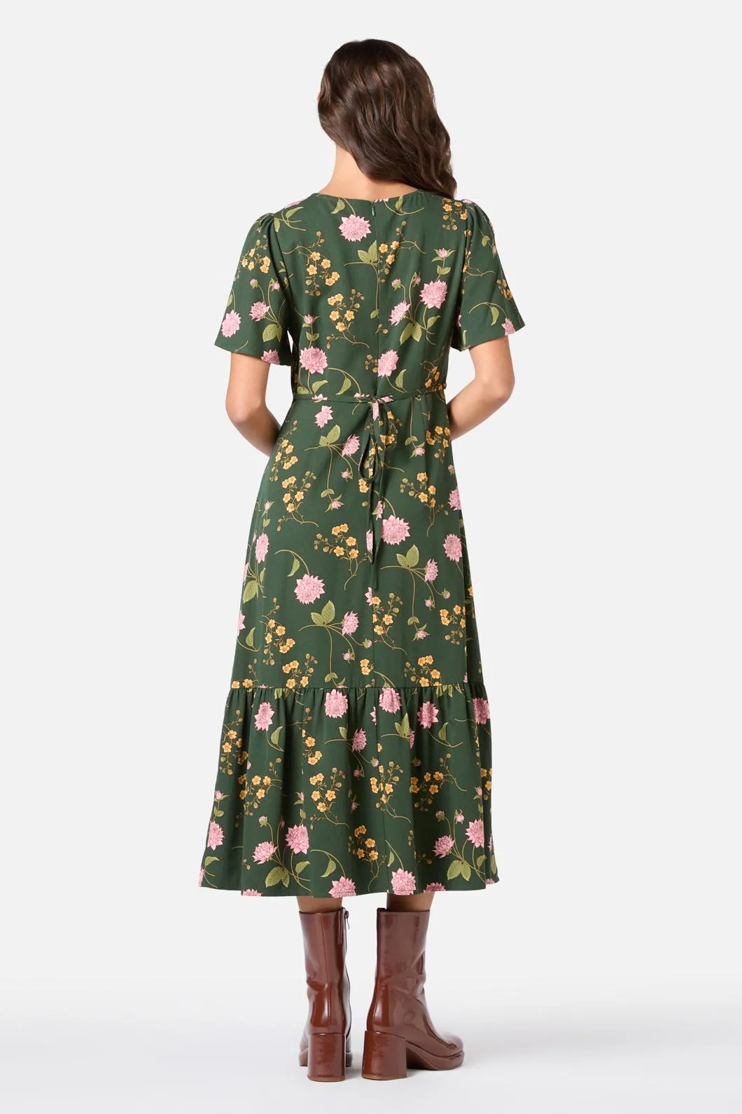 Esmerelda Floral Midi Dress sold by Modcloth product image thumbnail 4