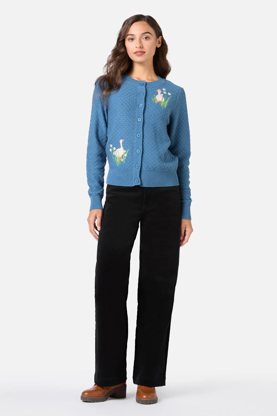 Goose Embroidered Cardigan sold by Modcloth product image thumbnail 2