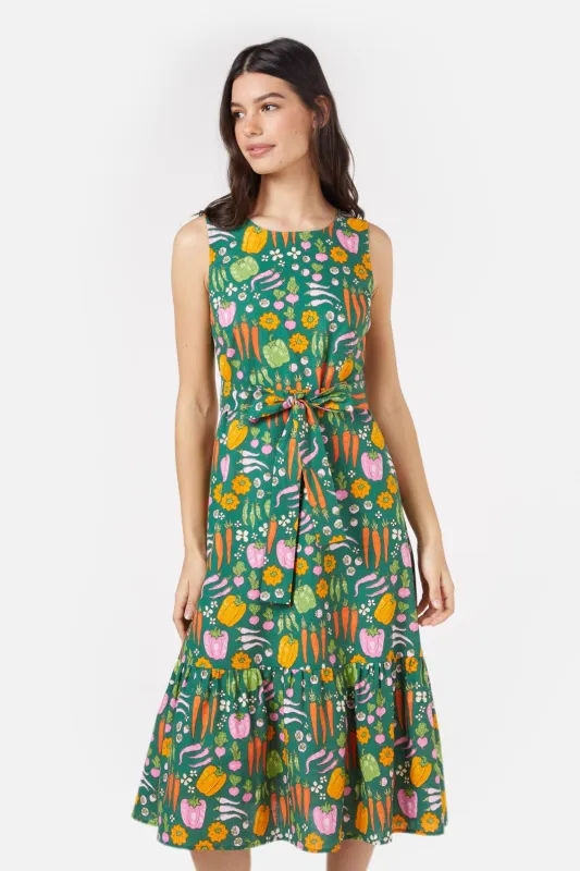 Veggie Patch Midi Dress sold by Modcloth