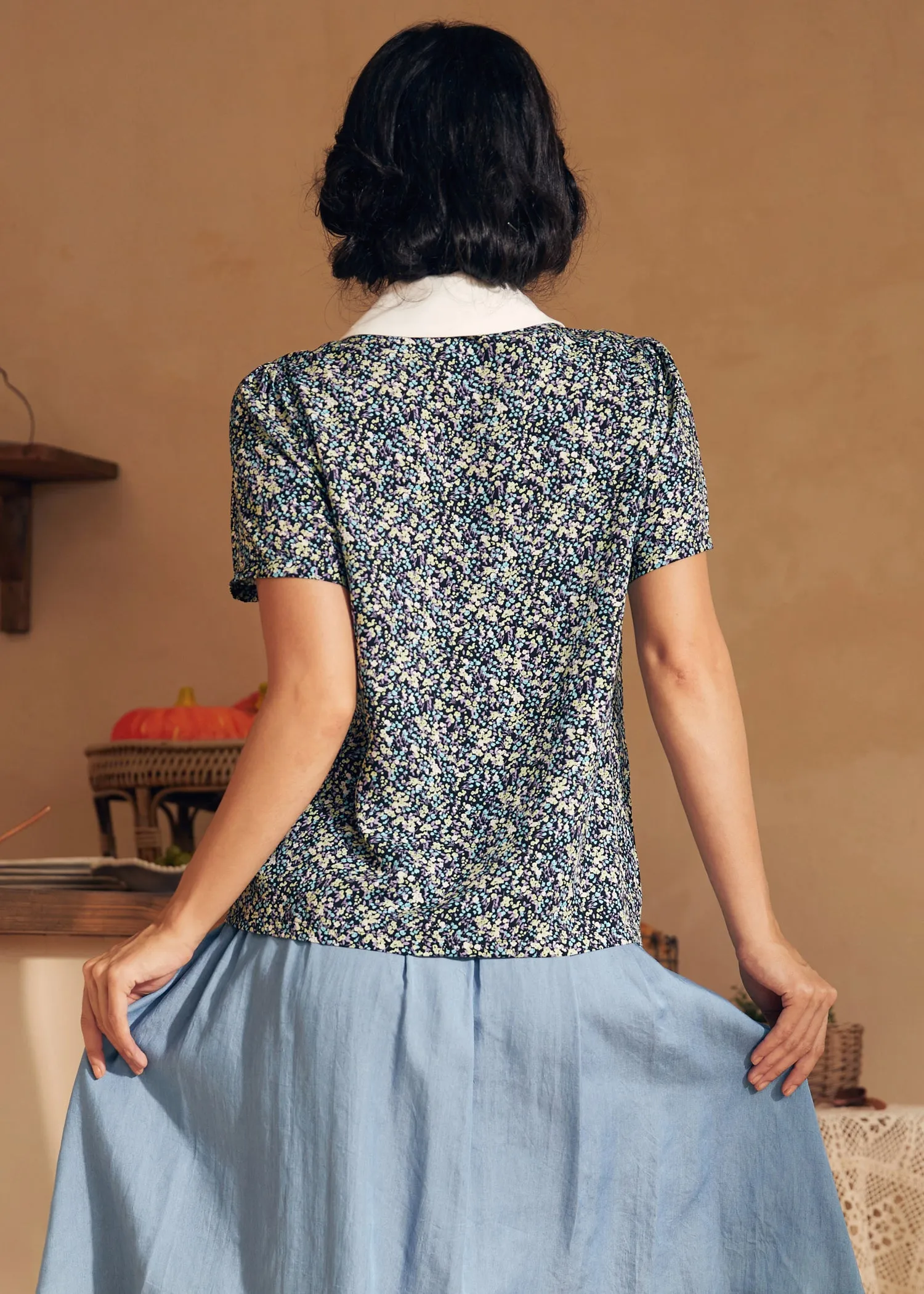 Positive First Impressions Tie-Neck Blouse (Final Sale) sold by Modcloth product image thumbnail 5