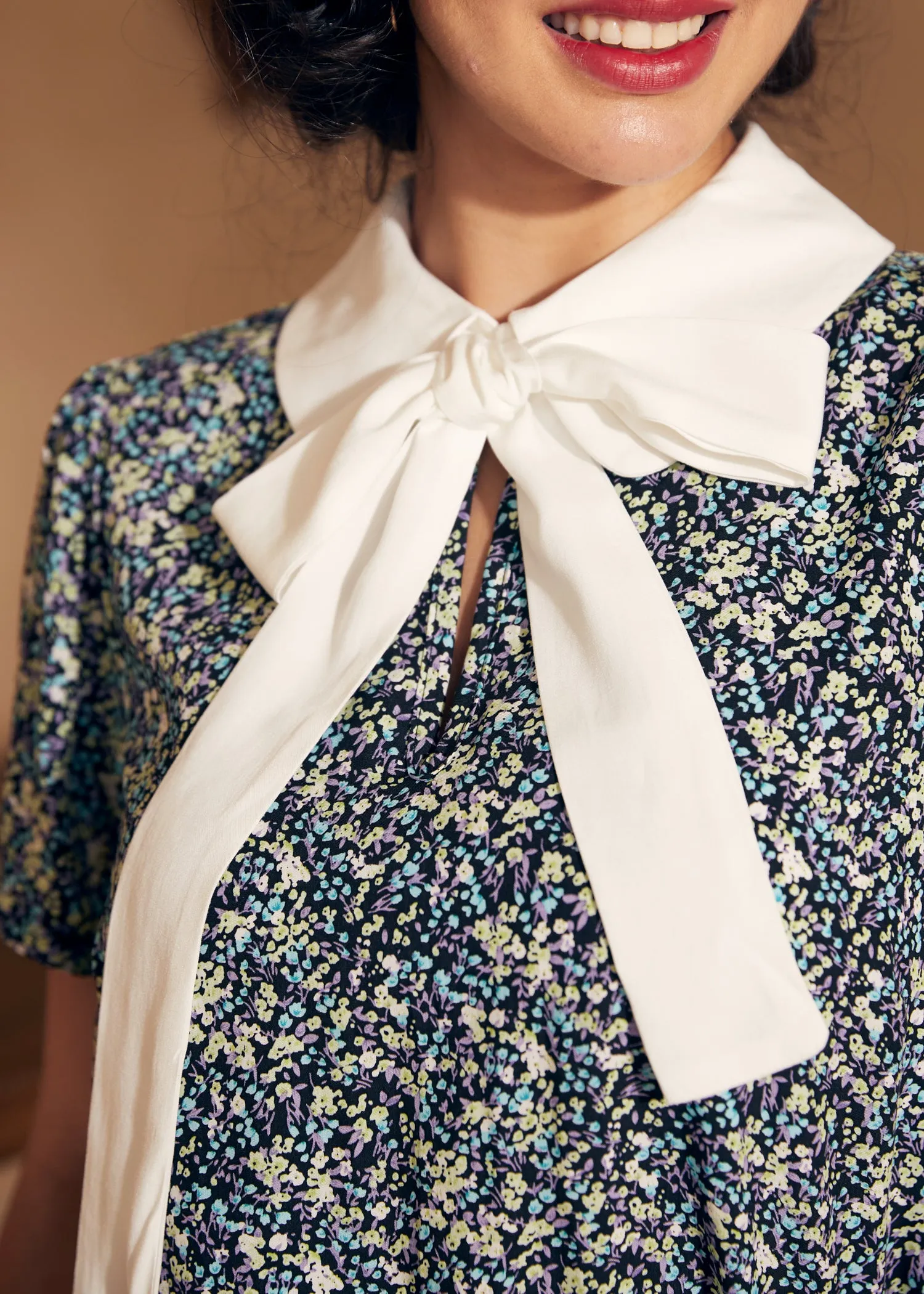 Positive First Impressions Tie-Neck Blouse (Final Sale) sold by Modcloth product image thumbnail 2