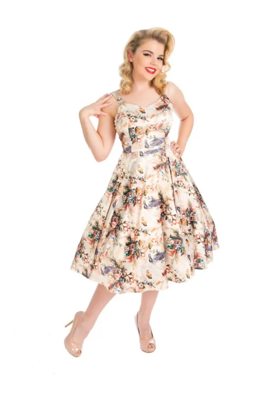 Enchanted Garden Swing Dress sold by Modcloth