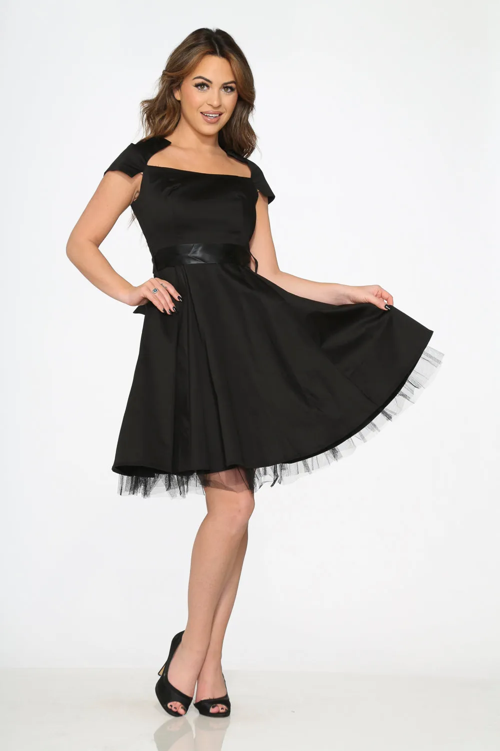 Black Swing Dress sold by Modcloth product image thumbnail 4