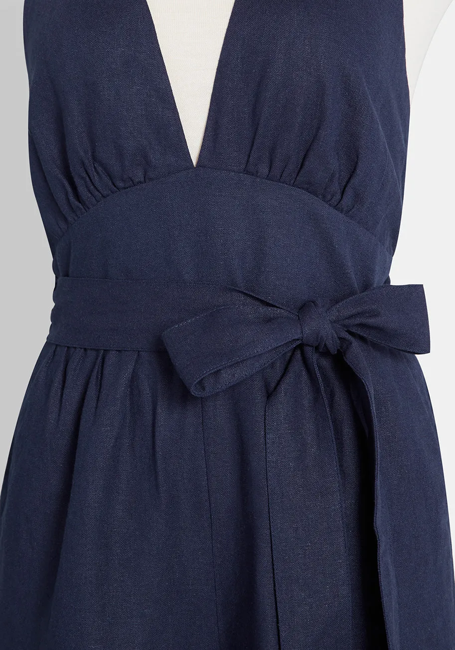 The Places You'll Bow Halter Neck Romper sold by Modcloth product image thumbnail 3