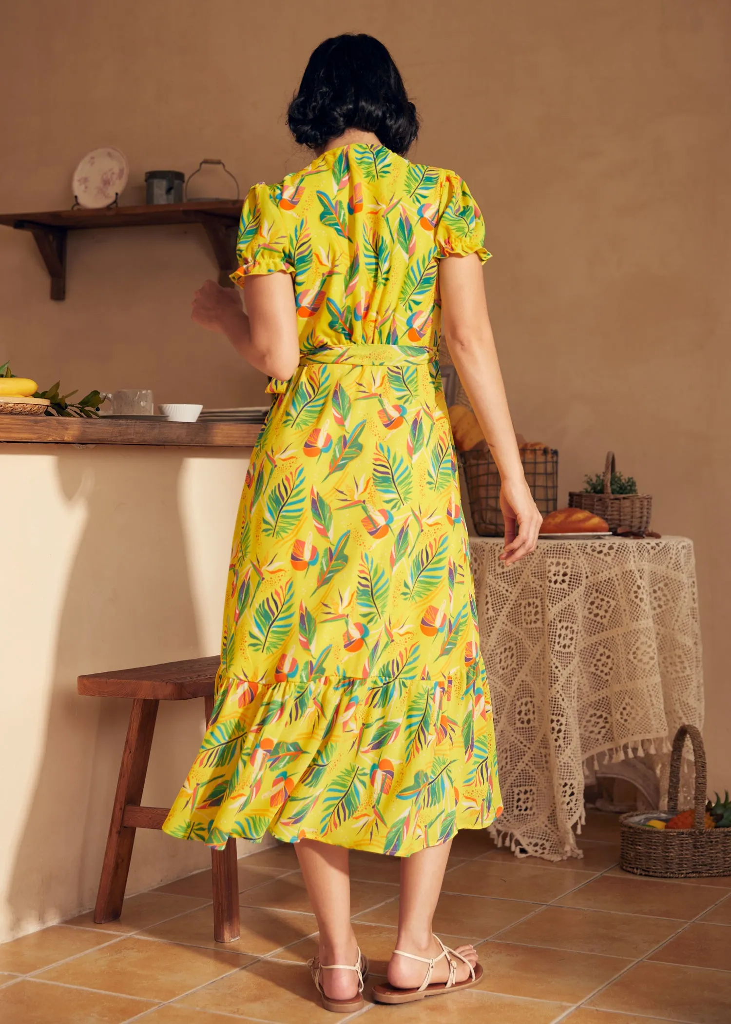 Air of Elegance Wrap Dress sold by Modcloth product image thumbnail 4