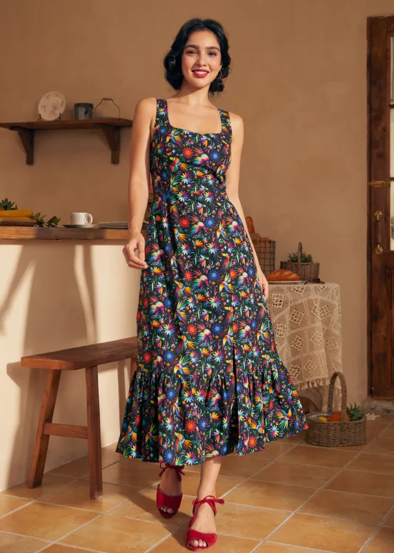 Riviera Stroll Midi Dress sold by Modcloth