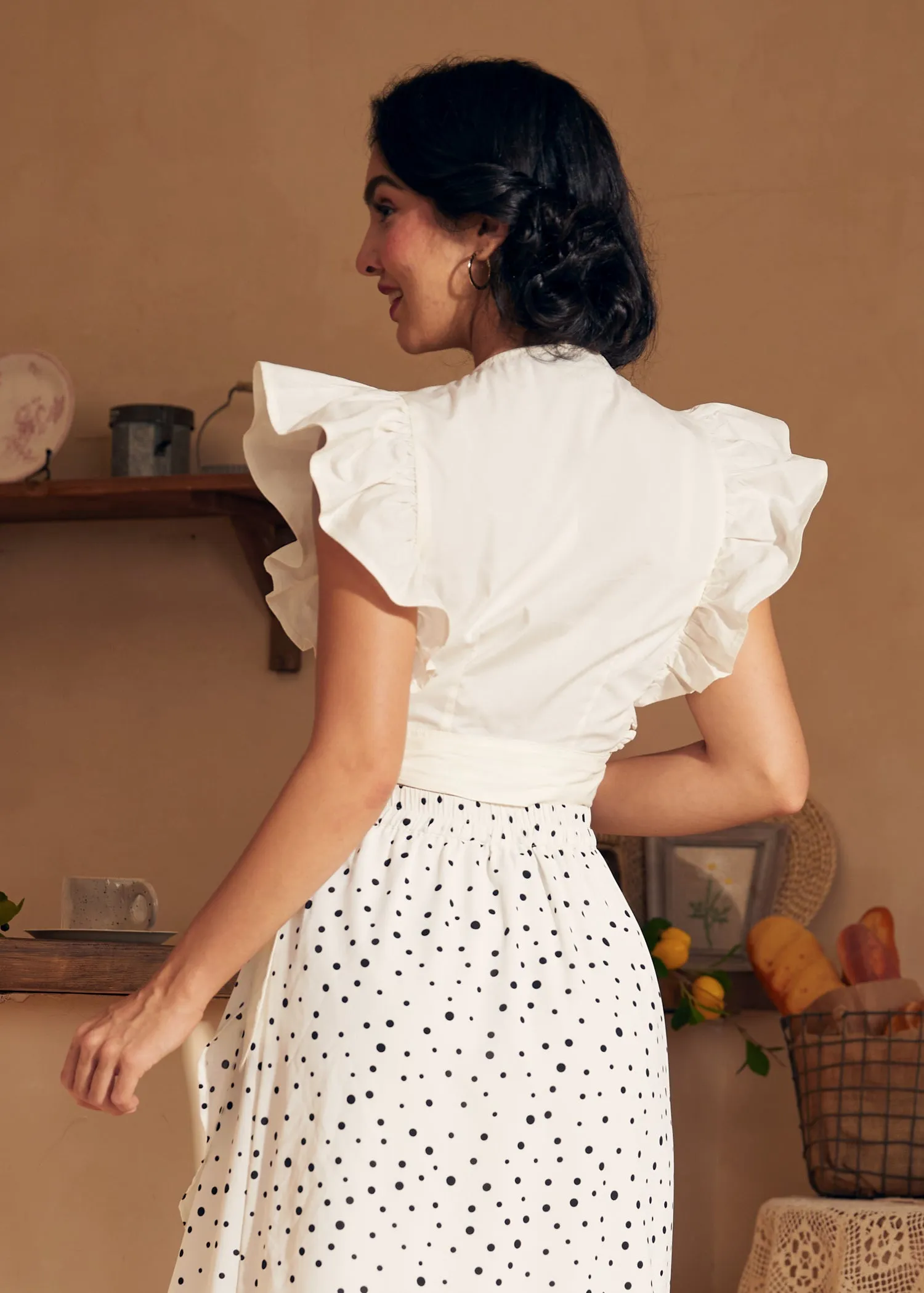 Wrapped in Ruffles Top sold by Modcloth product image thumbnail 2