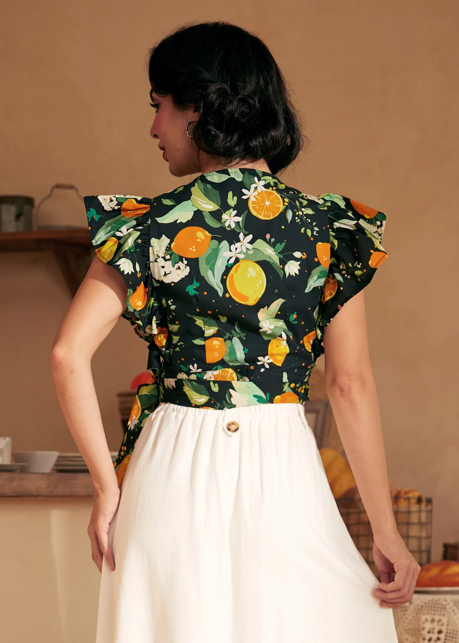 Wrapped in Ruffles Top sold by Modcloth product image thumbnail 5