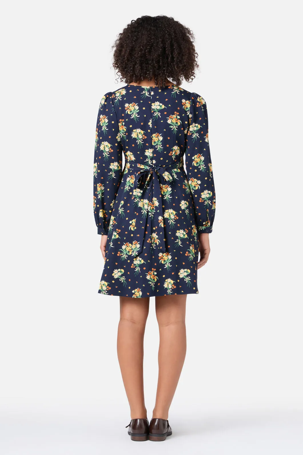 Lucia Floral Sleeved Dress sold by Modcloth product image thumbnail 4