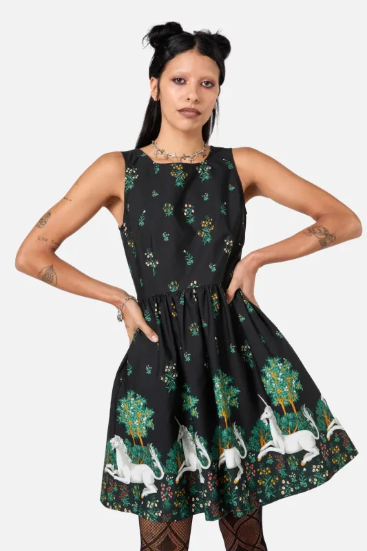 Heraldry Border Dress sold by Modcloth