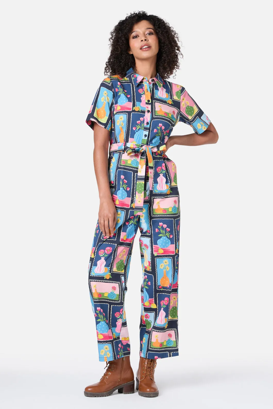 Flower Vases Jumpsuit sold by Modcloth product image thumbnail 2