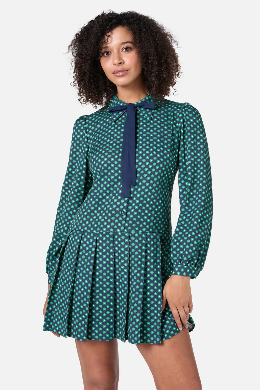 Flora Geo Shirt Dress sold by Modcloth product image thumbnail 2