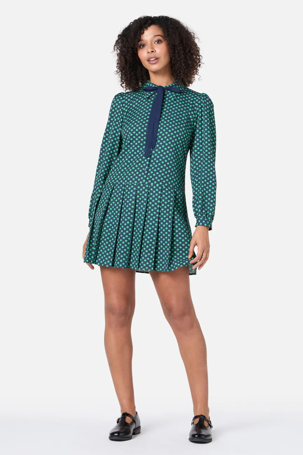 Flora Geo Shirt Dress sold by Modcloth product image thumbnail 3