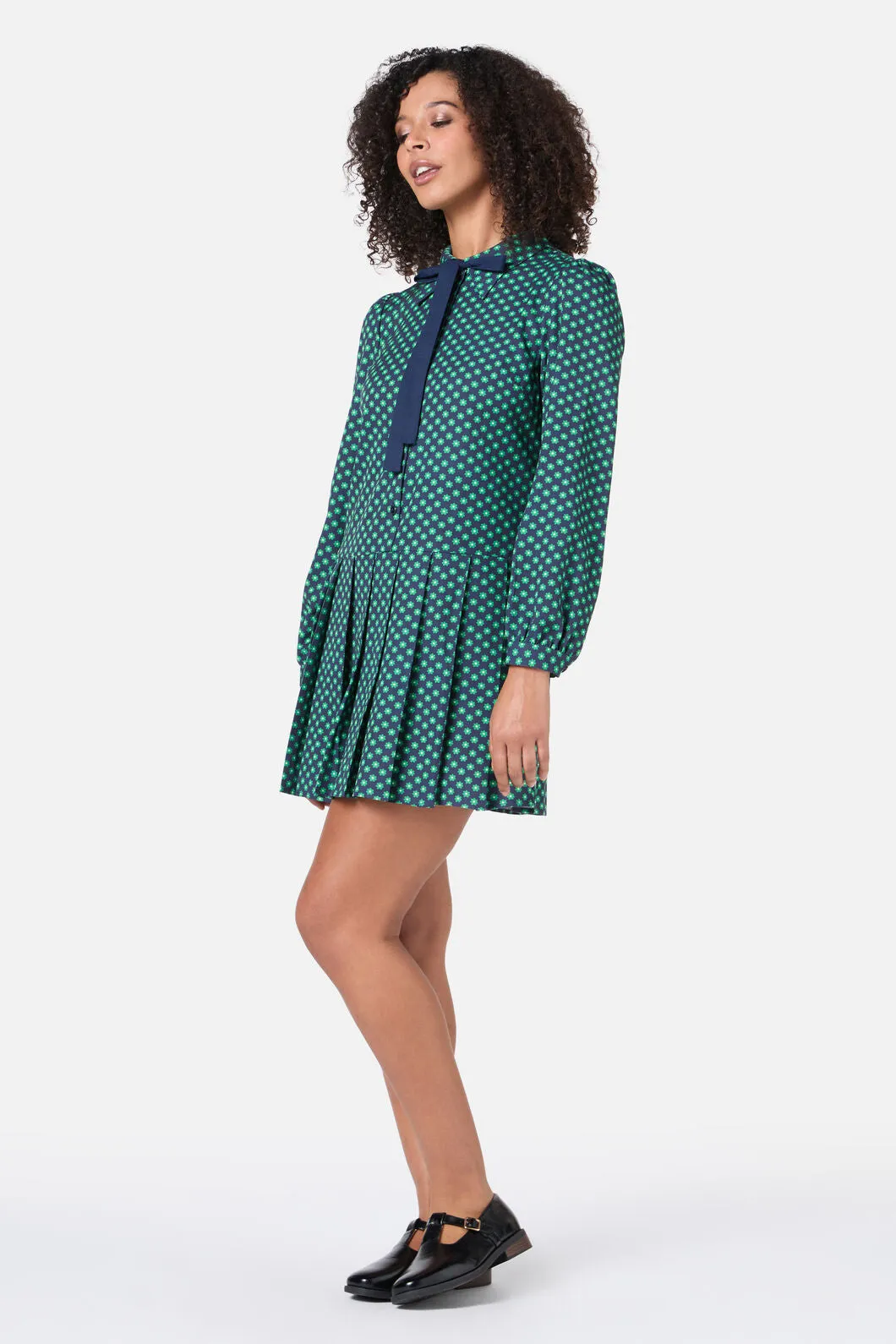 Flora Geo Shirt Dress sold by Modcloth product image thumbnail 4