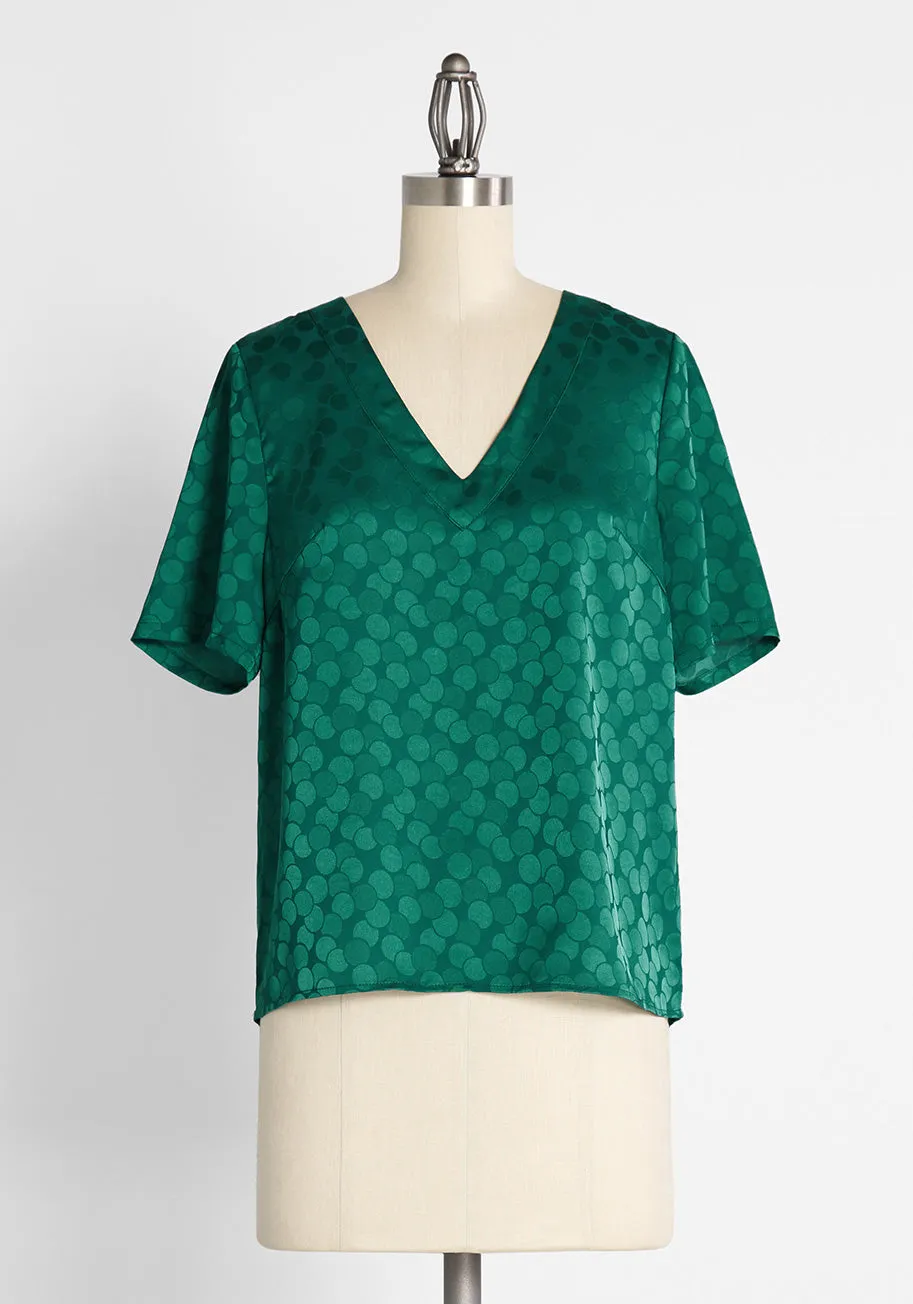 Bright and Bubbly Top sold by Modcloth