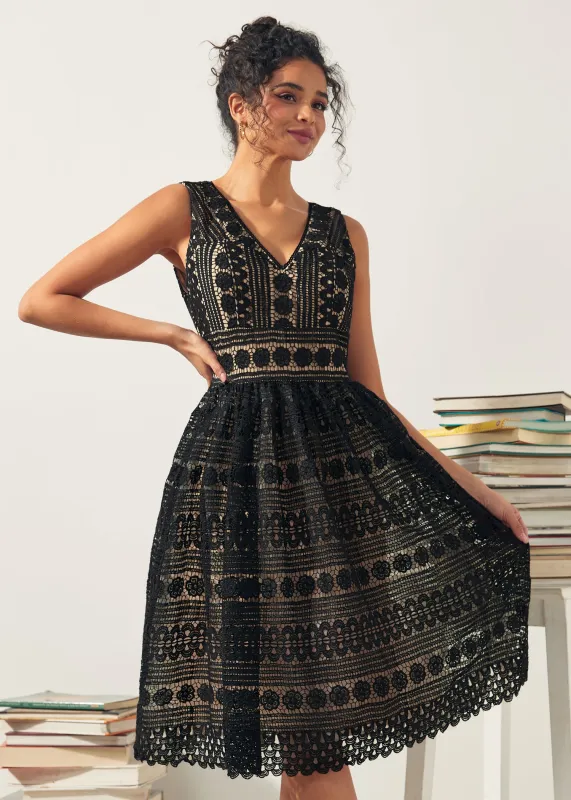 The Vivienne V-Neck Dress sold by Modcloth