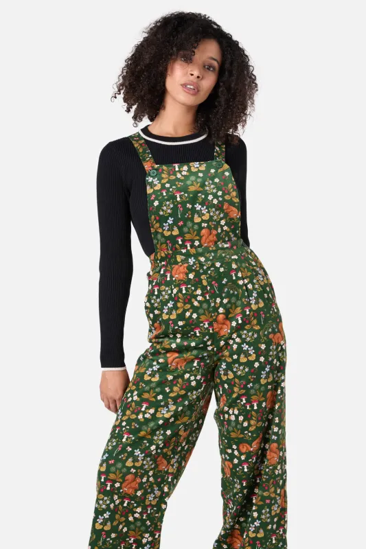Squirrel Away Cord Overall sold by Modcloth