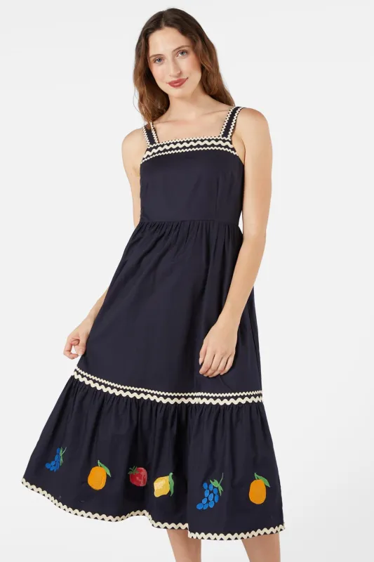 Orchard Emb Dress sold by Modcloth
