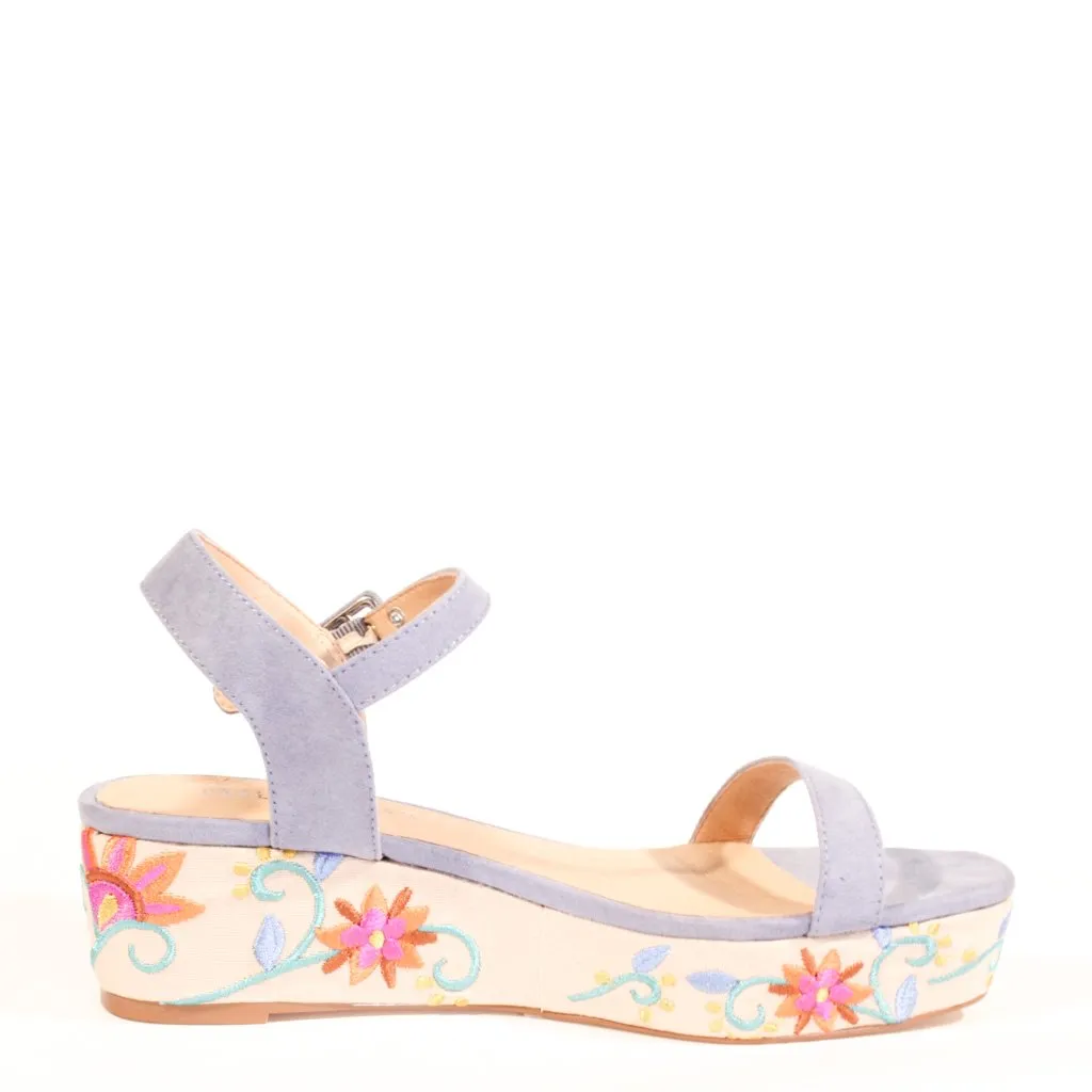Friday Embroidered Wedged Sandals sold by Modcloth product image thumbnail 4