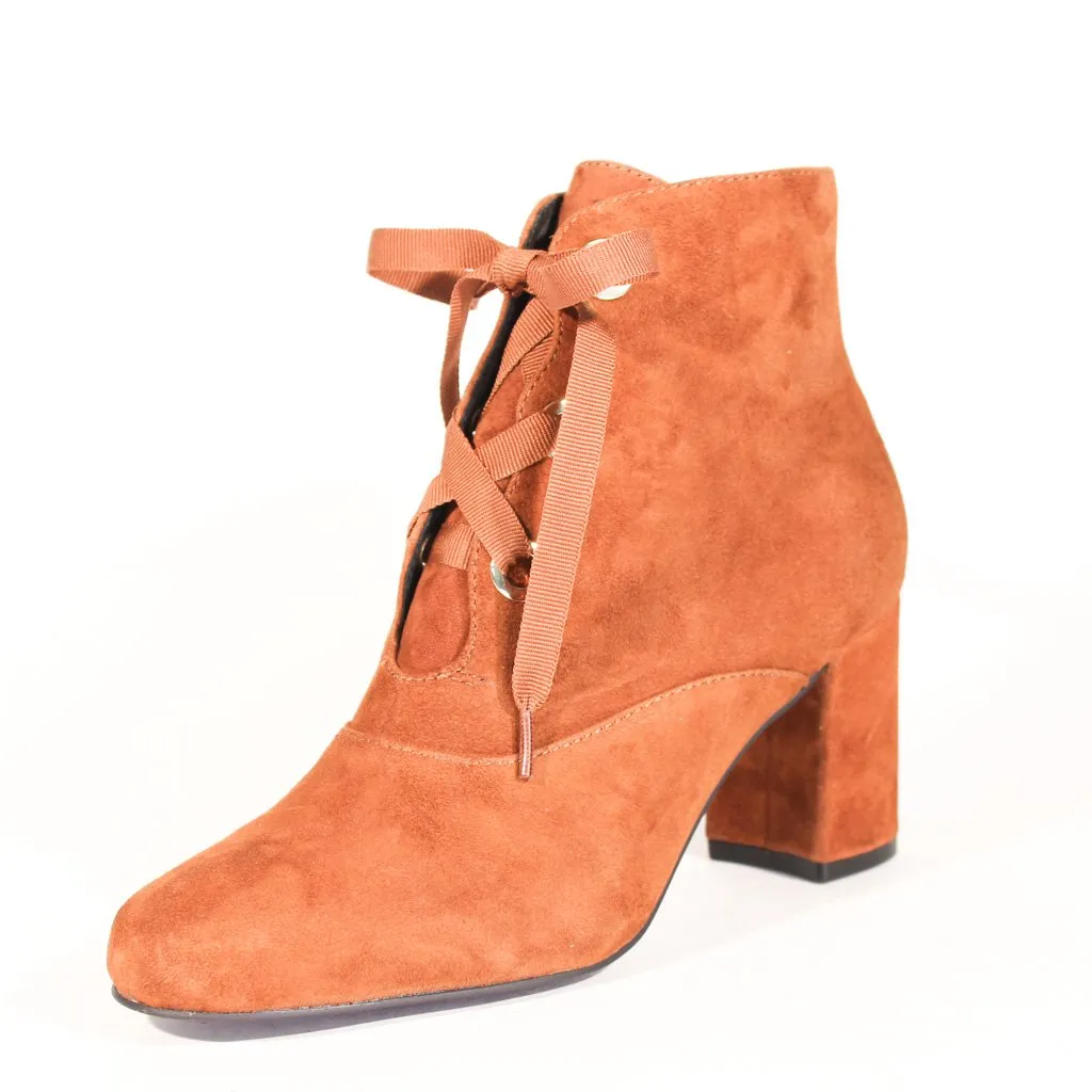 Flynn Suede Lace-Up Booties sold by Modcloth product image thumbnail 5