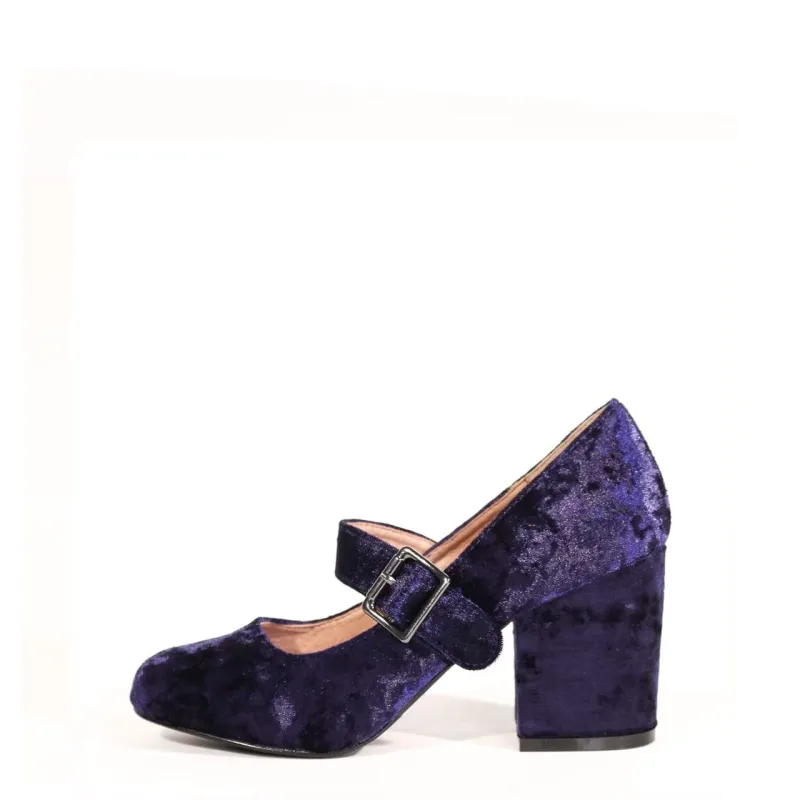 Oksana Velvet Mary Jane Heels sold by Modcloth