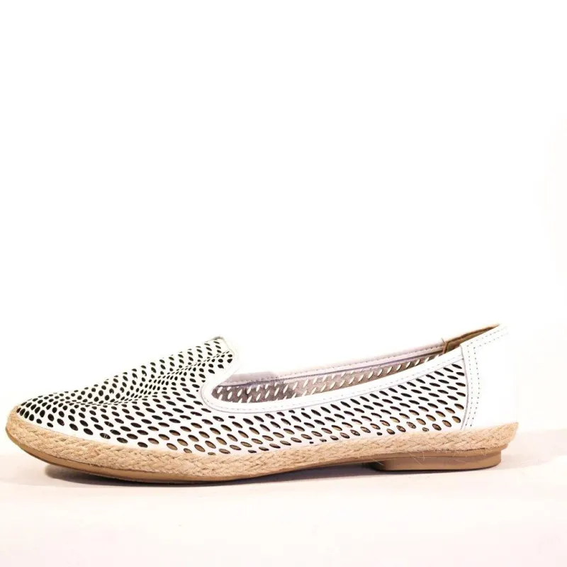Blast Woven Leather Loafers sold by Modcloth