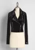 ModCloth x Collectif My Nocturnal Soul Velvet Moto Jacket sold by Modcloth