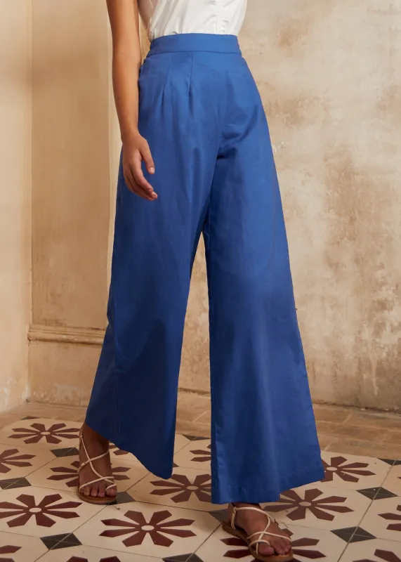 Double Pleat Wide Leg Pants sold by Modcloth