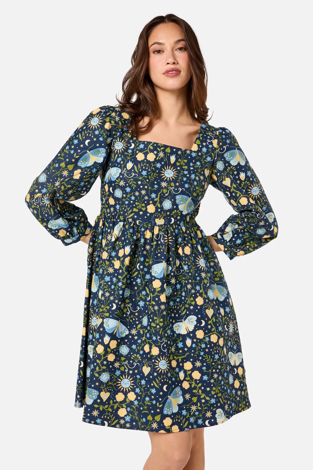 Folk Art Mini Dress sold by Modcloth
