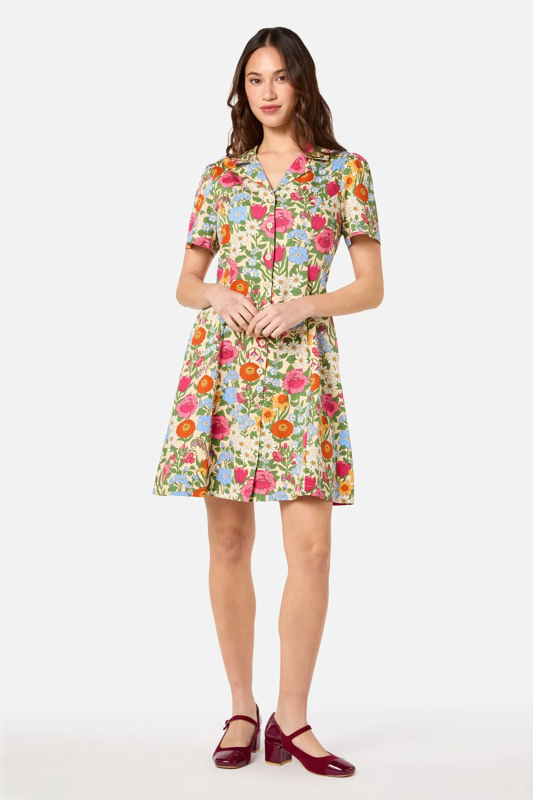 Floral Field Shirt Dress sold by Modcloth product image thumbnail 5