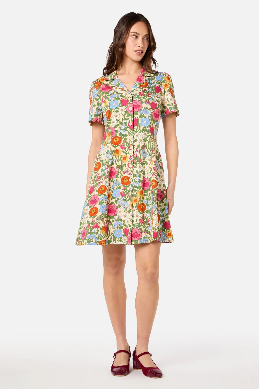Floral Field Shirt Dress sold by Modcloth product image thumbnail 4