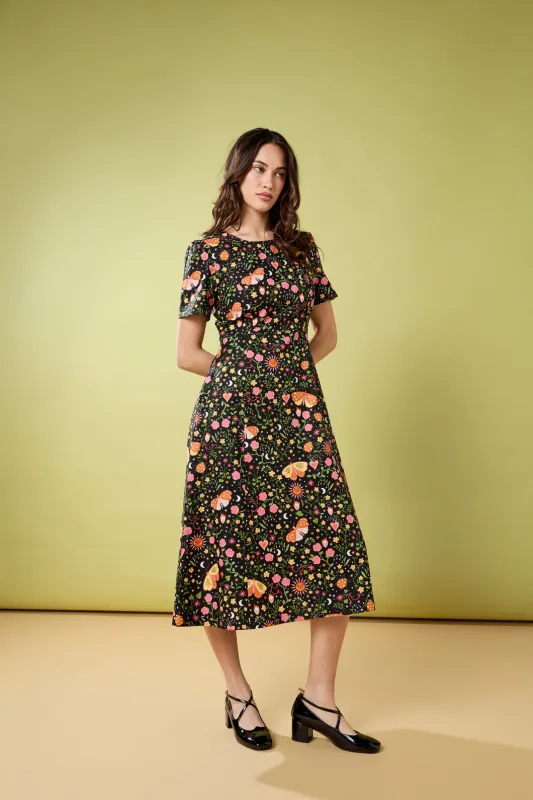Folk Art Midi Dress sold by Modcloth