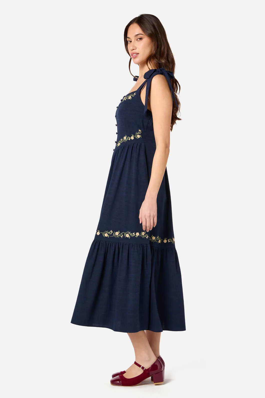 Esme Embroidered Midi Dress sold by Modcloth product image thumbnail 4