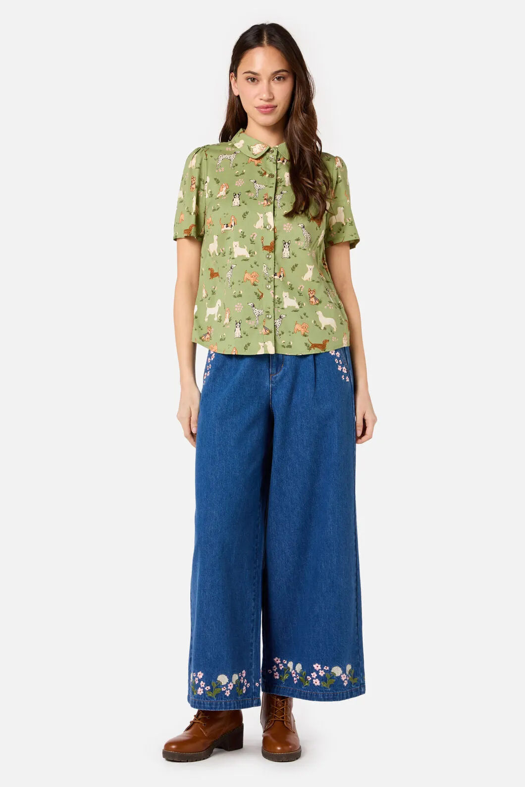 Cute Dogs Blouse sold by Modcloth product image thumbnail 2
