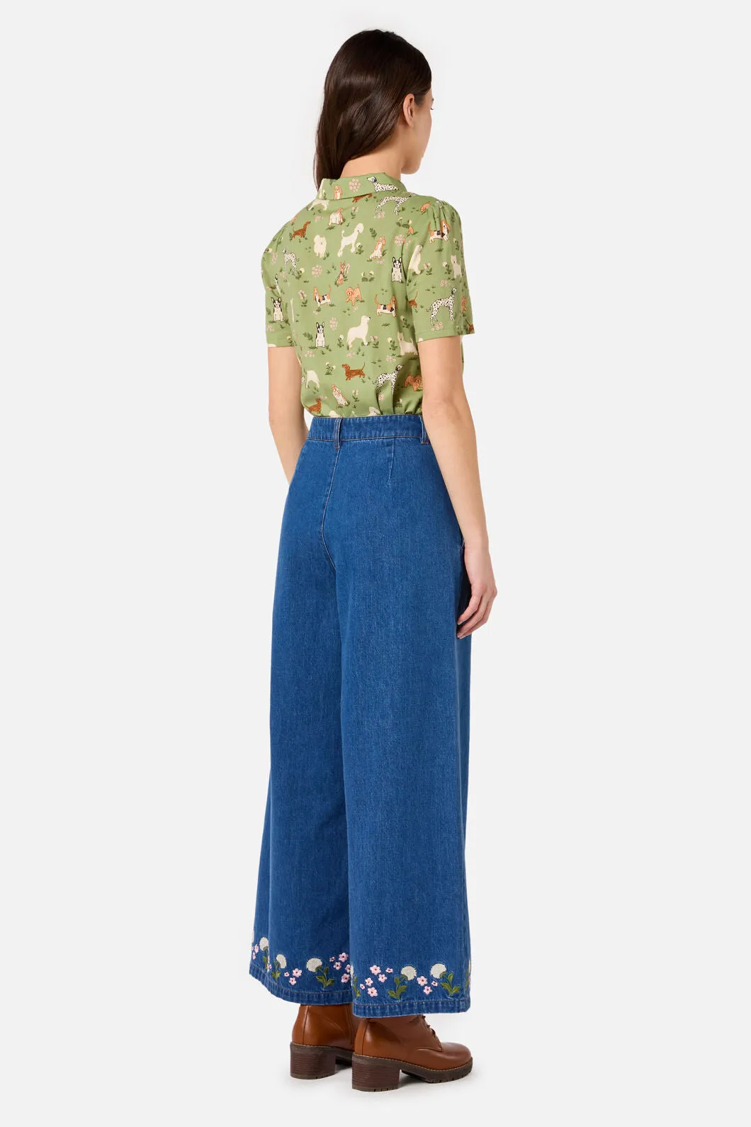 Cute Dogs Blouse sold by Modcloth product image thumbnail 5