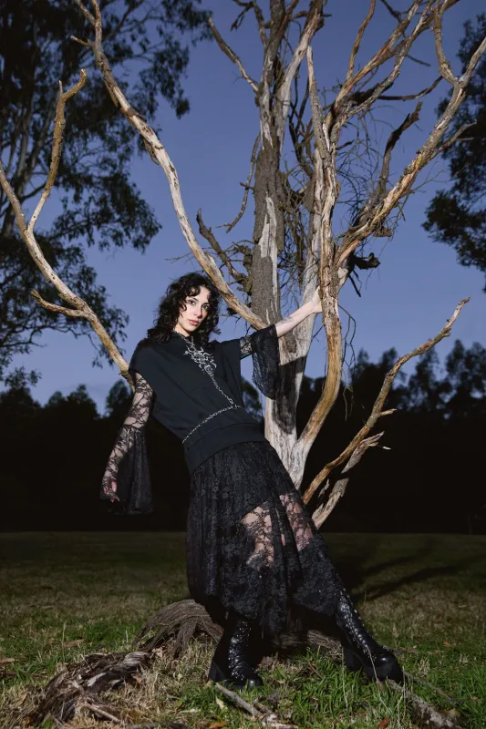 Keeper Of The Woods Lace Dress sold by Modcloth