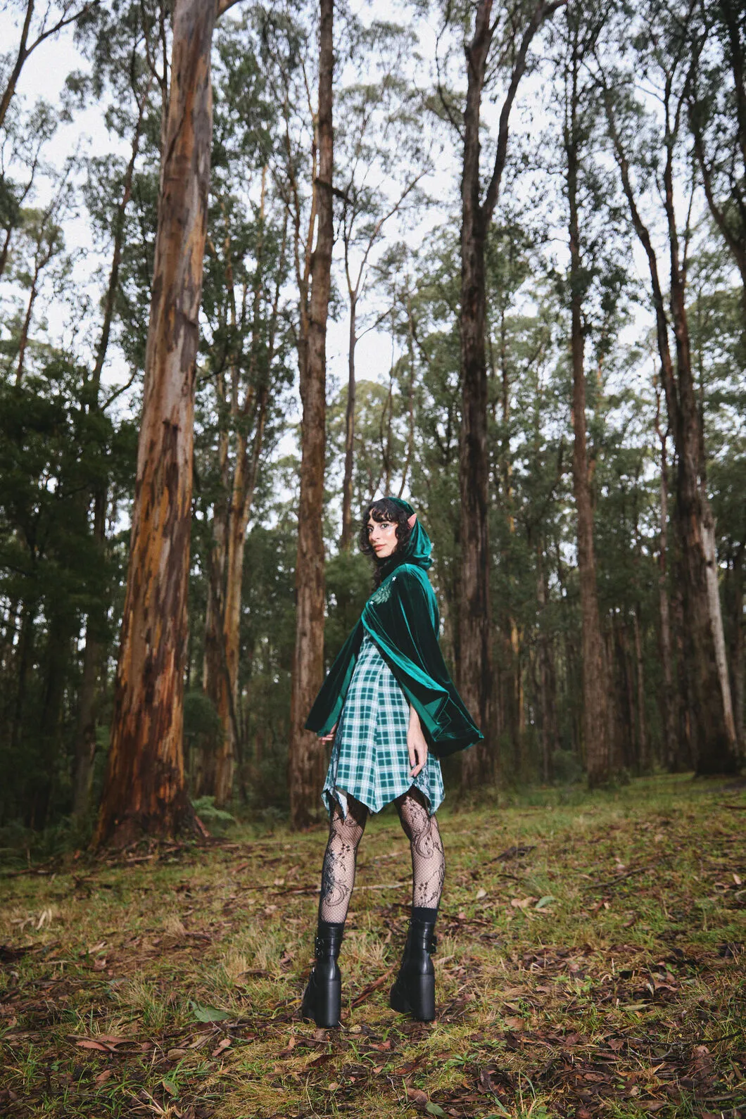 Keeper Of The Woods Velvet Cloak sold by Modcloth product image thumbnail 3