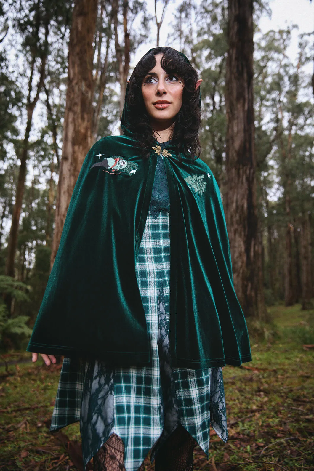 Keeper Of The Woods Velvet Cloak sold by Modcloth