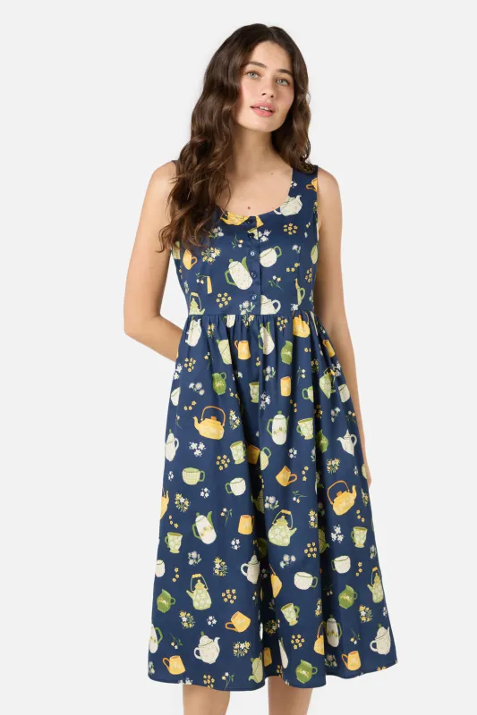 Tea Time Midi Dress sold by Modcloth
