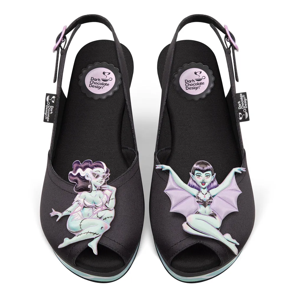 Chocolaticas® Beach Ghouls Women's Sandal sold by Modcloth product image thumbnail 3