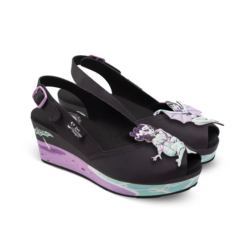 Chocolaticas® Beach Ghouls Women's Sandal sold by Modcloth product image thumbnail 2
